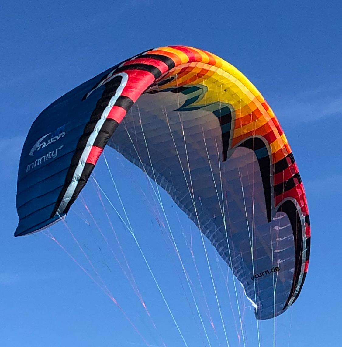 Used U-Turn Infinity 5 paraglider, size MS, excellent condition for sale — photo 1 of 5