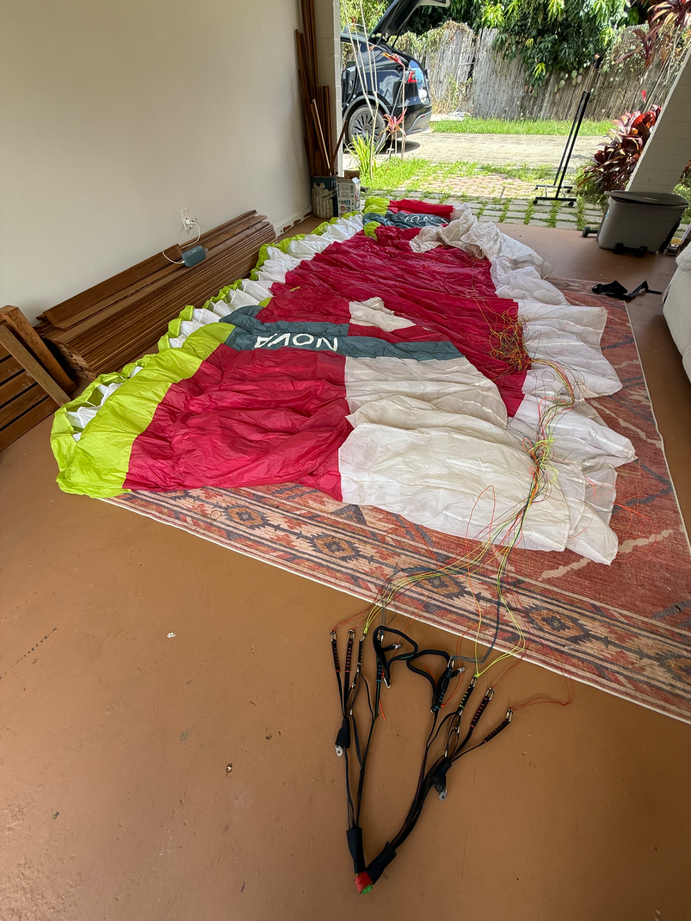 Used Nova Ion 7 paraglider, size S, very good condition for sale — photo 1 of 5