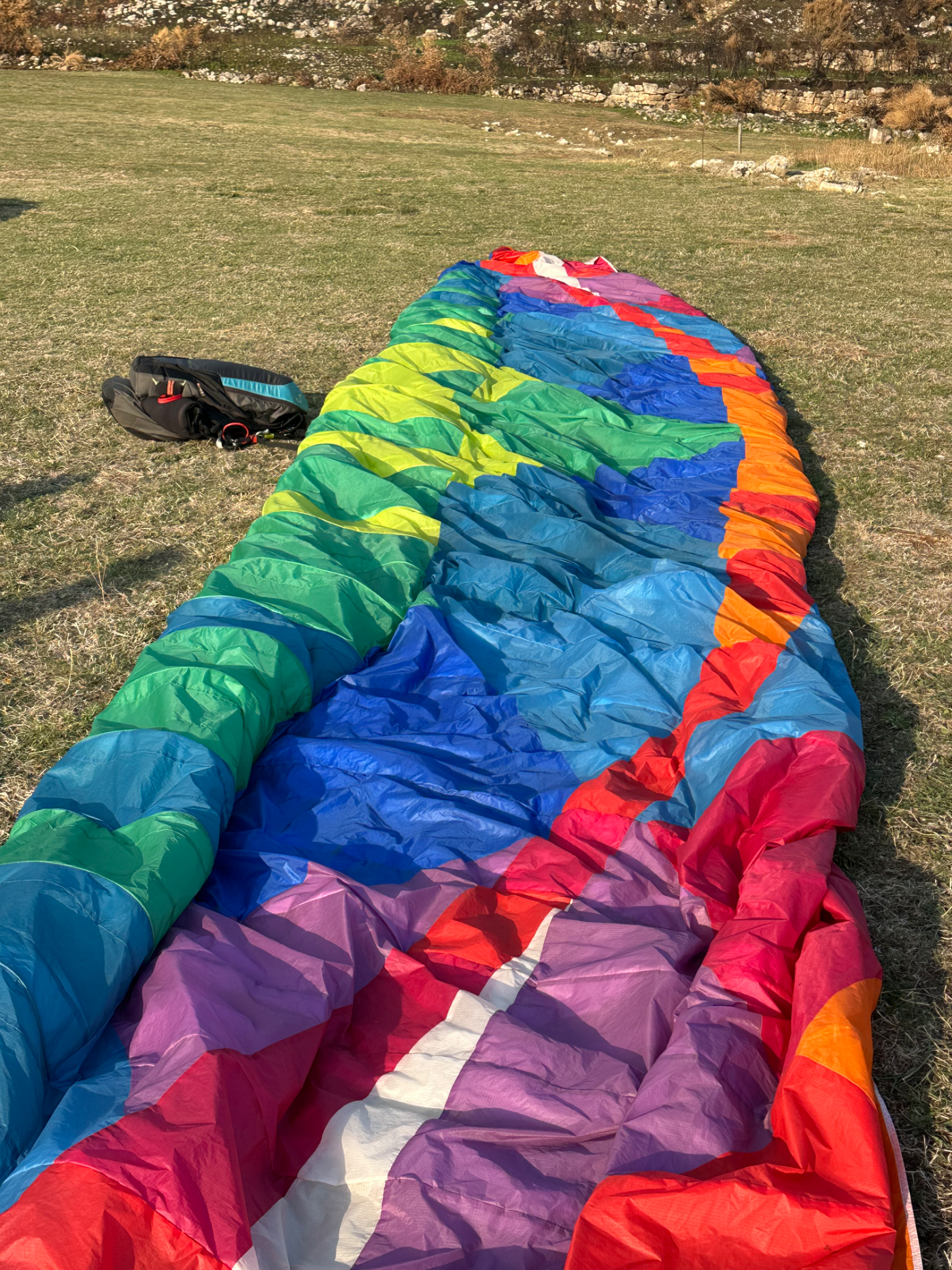 Used BGD Dual 2 tandem paraglider, size 40, very good condition for sale — photo 4 of 5