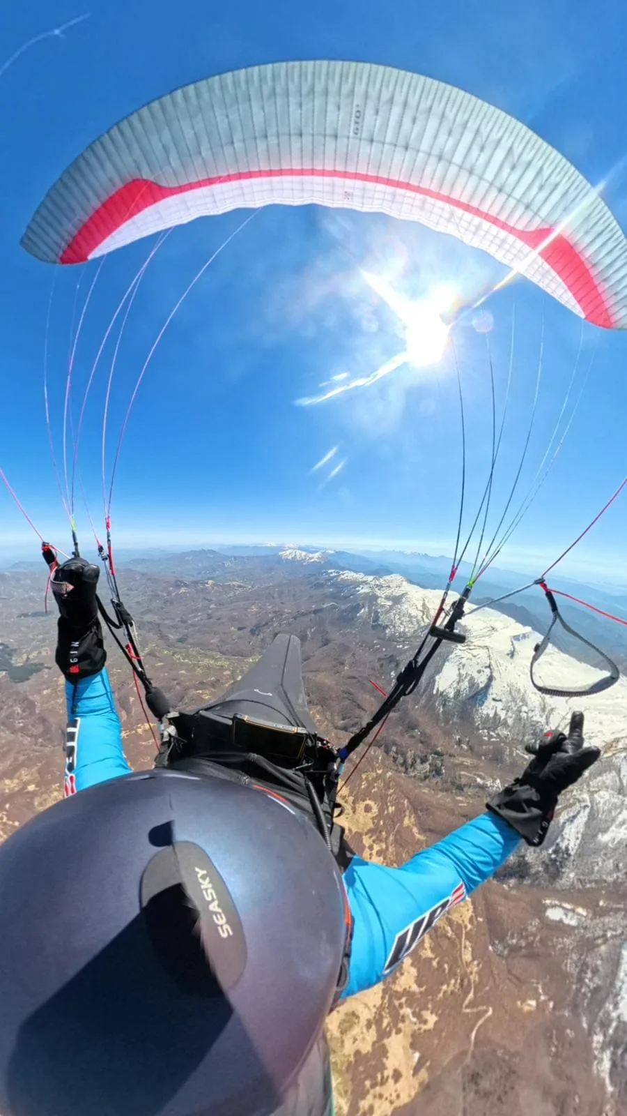 Used Gin GTO 3 paraglider, size XL, excellent condition for sale — photo 4 of 5