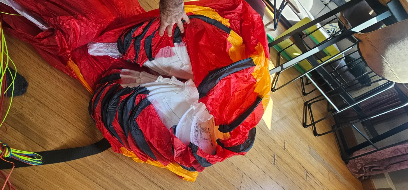 Used Swing Twin 3 RS tandem paraglider, size 42, unused for sale — photo 3 of 5